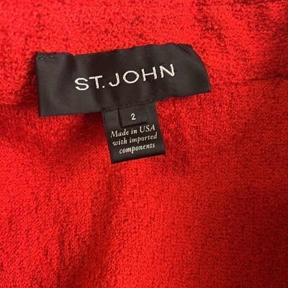 ST. JOHN wool blend 2017 Spring collection sz:2 - Picture 6 of 12